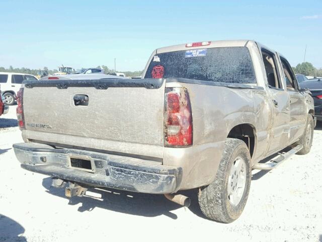 2GCEC13T561226881 - 2006 CHEVROLET SILVERADO TAN photo 4