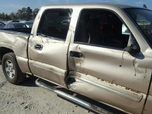 2GCEC13T561226881 - 2006 CHEVROLET SILVERADO TAN photo 9