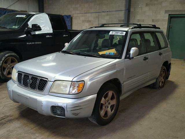 JF1SF65622H753448 - 2002 SUBARU FORESTER S Gümüş foto 2
