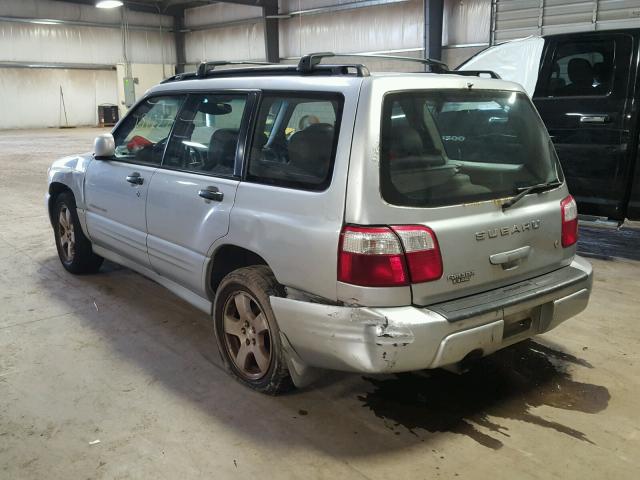 JF1SF65622H753448 - 2002 SUBARU FORESTER S Gümüş foto 3