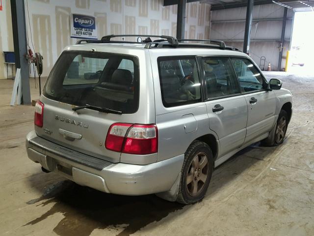 JF1SF65622H753448 - 2002 SUBARU FORESTER S Gümüş foto 4
