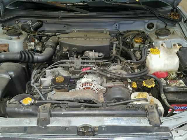 JF1SF65622H753448 - 2002 SUBARU FORESTER S Gümüş foto 7