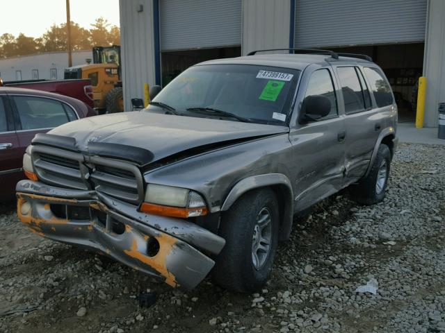 1B4HR28Y7YF177066 - 2000 DODGE DURANGO GOLD photo 2