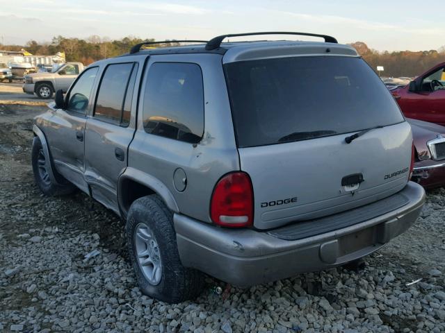 1B4HR28Y7YF177066 - 2000 DODGE DURANGO GOLD photo 3