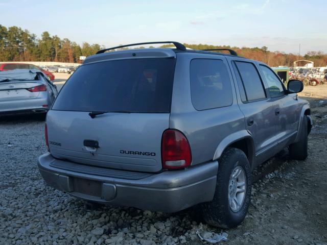 1B4HR28Y7YF177066 - 2000 DODGE DURANGO GOLD photo 4