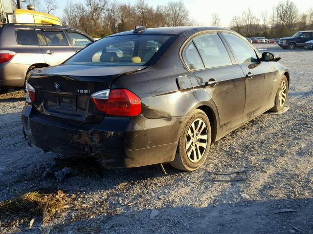 WBAVB13566KX65978 - 2006 BMW 325 I BLACK photo 4