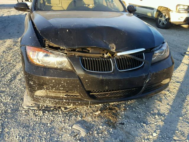 WBAVB13566KX65978 - 2006 BMW 325 I BLACK photo 9