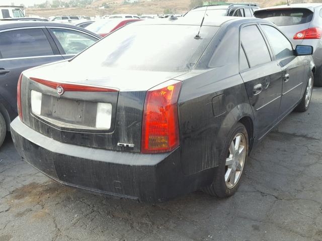 1G6DM577840152011 - 2004 CADILLAC CTS BLACK photo 4