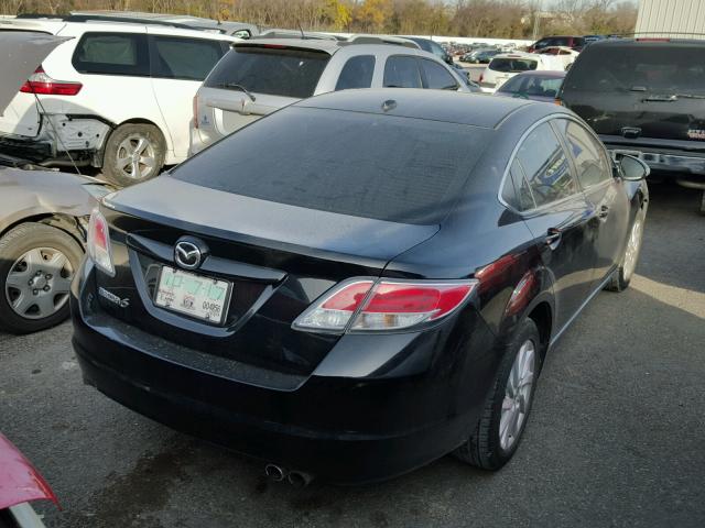 1YVHZ8CH5C5M06415 - 2012 MAZDA 6 I BLACK photo 4