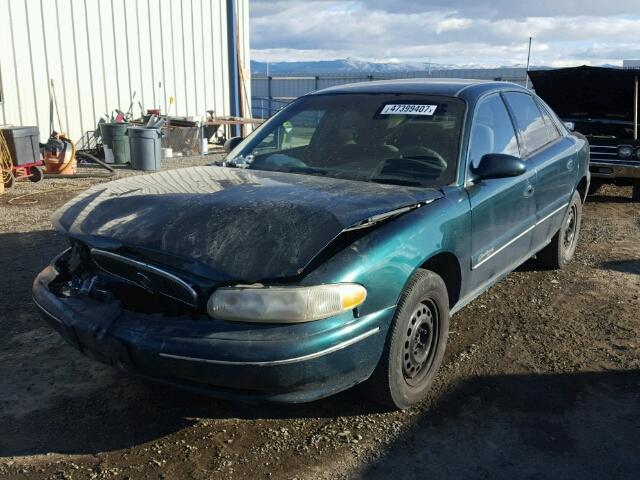 2G4WS52J921189743 - 2002 BUICK CENTURY CU GREEN photo 2