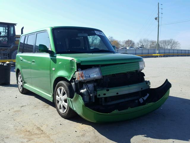 JTLKT324X64064473 - 2006 TOYOTA SCION XB GREEN photo 1