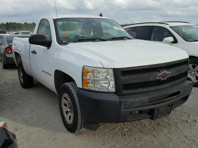 1GCEC14C09Z200084 - 2009 CHEVROLET SILVERADO WHITE photo 1