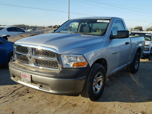 1D3HB16K69J510279 - 2009 DODGE RAM 1500 SILVER photo 2