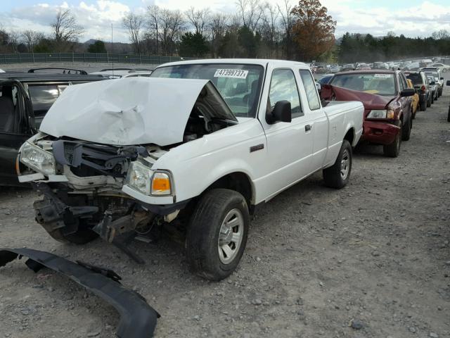 1FTYR14D58PA97274 - 2008 FORD RANGER SUP WHITE photo 2