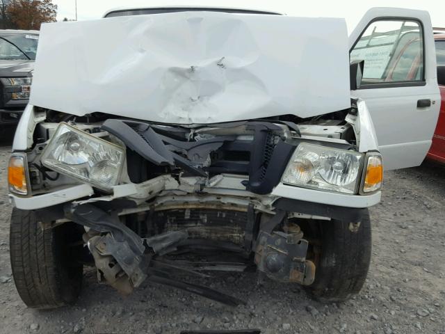 1FTYR14D58PA97274 - 2008 FORD RANGER SUP WHITE photo 7