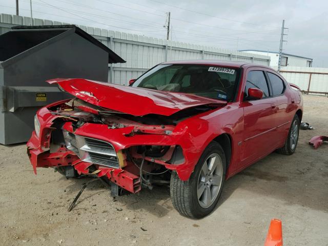 2B3KA53T69H553089 - 2009 DODGE CHARGER R/ RED photo 2