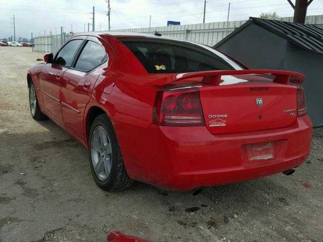 2B3KA53T69H553089 - 2009 DODGE CHARGER R/ RED photo 3
