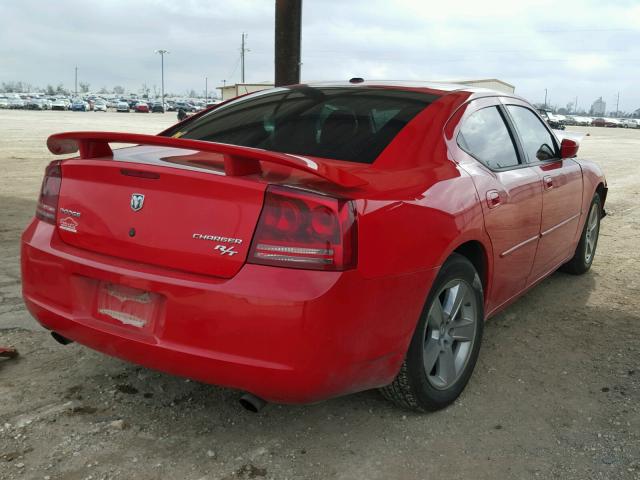 2B3KA53T69H553089 - 2009 DODGE CHARGER R/ RED photo 4