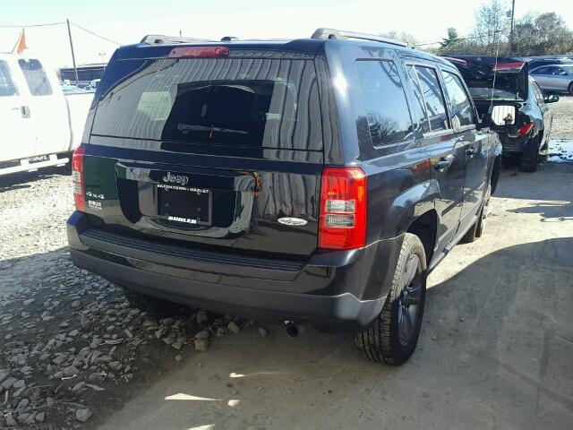 1C4NJRFB1FD396828 - 2015 JEEP PATRIOT LA BLACK photo 4