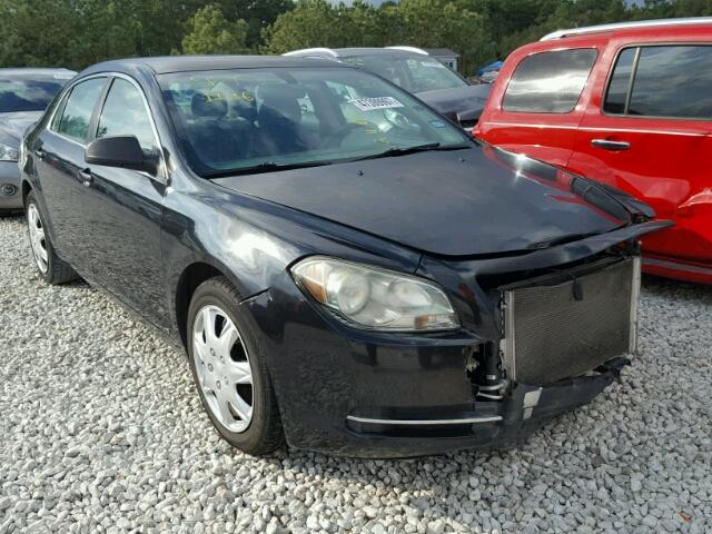 1G1ZG57B394231139 - 2009 CHEVROLET MALIBU LS BLACK photo 1