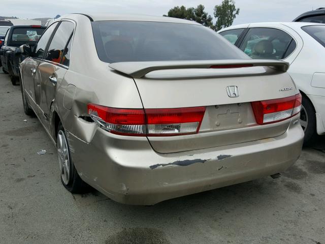 1HGCM66573A069842 - 2003 HONDA ACCORD EX GOLD photo 3