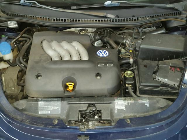 3VWCC21C2XM418458 - 1999 VOLKSWAGEN NEW BEETLE Mavi foto 7