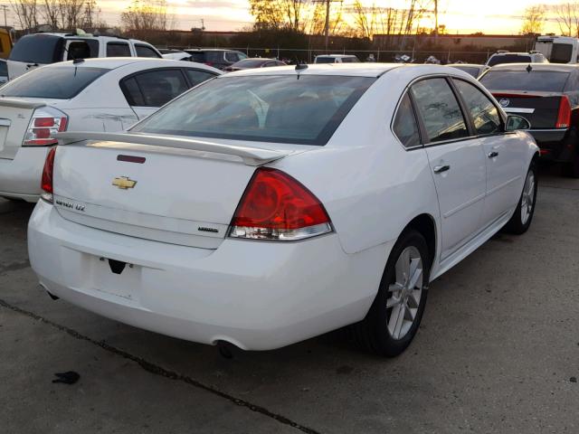 2G1WC5E38E1131442 - 2014 CHEVROLET IMPALA LIM WHITE photo 4