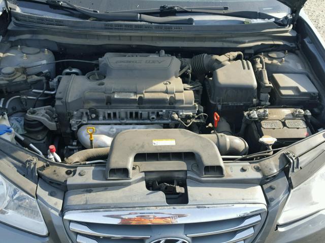 KMHDU4AD3AU943116 - 2010 HYUNDAI ELANTRA BL GRAY photo 7