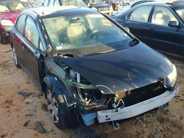 2HGFA1F58AH584968 - 2010 HONDA CIVIC LX BLACK photo 1