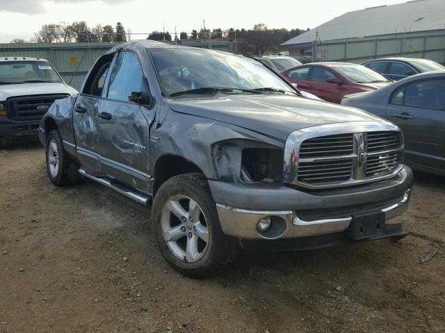 1D7HU18287J523649 - 2007 DODGE RAM 1500 S GRAY photo 1