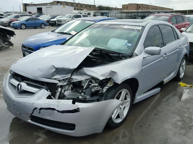 19UUA66254A043079 - 2004 ACURA TL SILVER photo 2