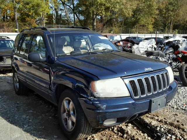 1J8GW58J03C509069 - 2003 JEEP GRAND CHER BLUE photo 1