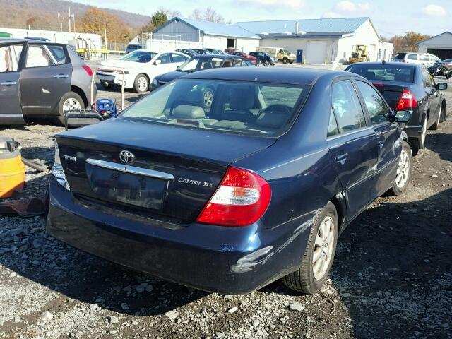 4T1BE30K63U170871 - 2003 TOYOTA CAMRY LE 蓝色 照片 4