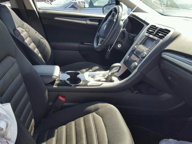 1FA6P0H76E5400717 - 2014 FORD FUSION SE SILVER photo 5