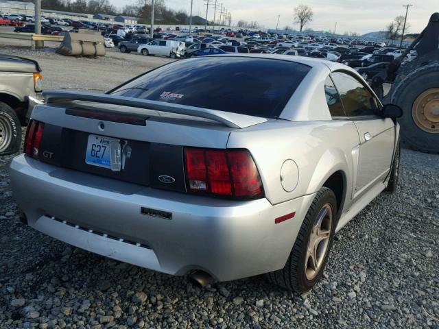 1FAFP42X5YF219154 - 2000 FORD MUSTANG GT SILVER photo 4