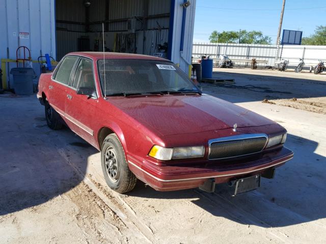 1G4AG55M7S6412694 - 1995 BUICK CENTURY SP MAROON photo 1