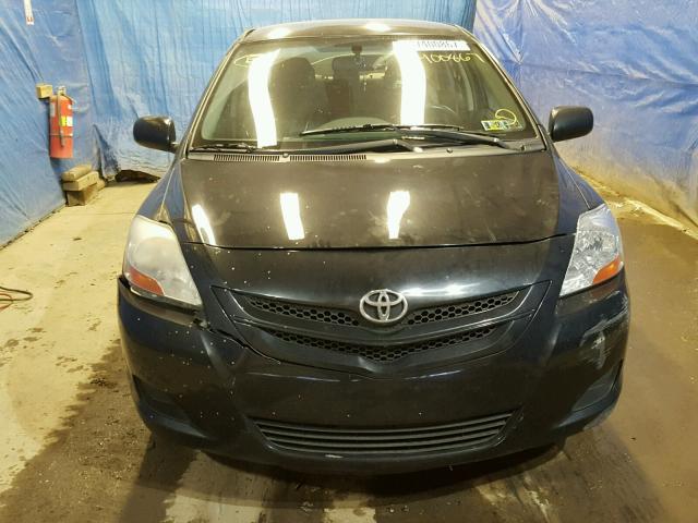 JTDBT923171013663 - 2007 TOYOTA YARIS CHARCOAL photo 9