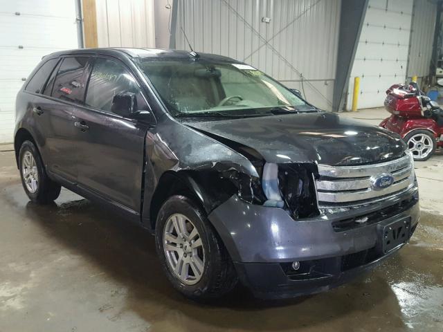 2FMDK48C47BA25585 - 2007 FORD EDGE SEL CHARCOAL photo 1