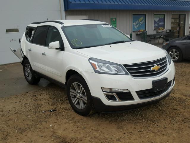 1GNKVGKD6FJ260240 - 2015 CHEVROLET TRAVERSE L WHITE photo 1