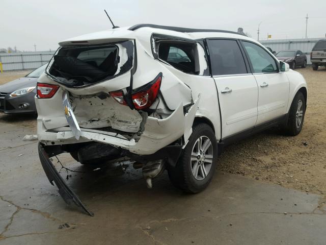 1GNKVGKD6FJ260240 - 2015 CHEVROLET TRAVERSE L WHITE photo 4