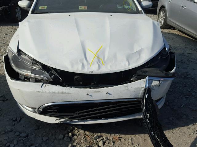 1C3CCCAB9FN637149 - 2015 CHRYSLER 200 LIMITE WHITE photo 9