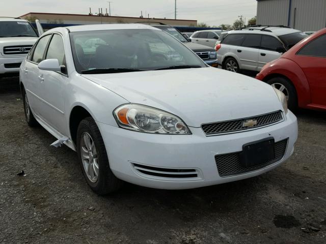 2G1WF5E36D1210033 - 2013 CHEVROLET IMPALA LS WHITE photo 1