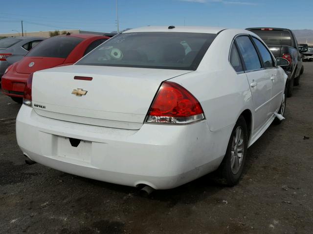 2G1WF5E36D1210033 - 2013 CHEVROLET IMPALA LS WHITE photo 4