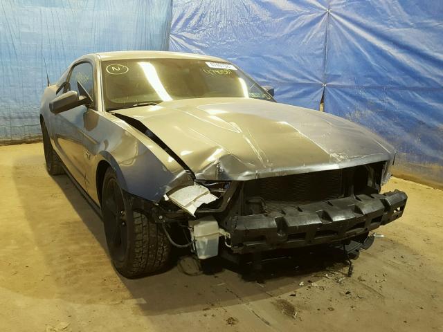 1ZVBP8CH8A5153666 - 2010 FORD MUSTANG GT SILVER photo 1