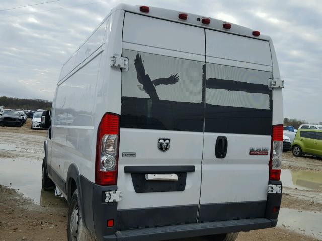 3C6TRVCG4GE106999 - 2016 RAM PROMASTER WHITE photo 3