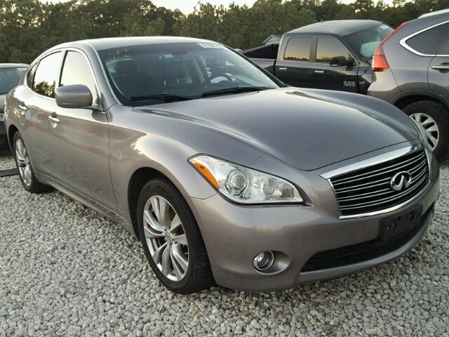 JN1BY1AP9CM332229 - 2012 INFINITI M37 GRAY photo 1