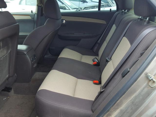 1G1ZC5E0XCF297163 - 2012 CHEVROLET MALIBU 1LT GRAY photo 6