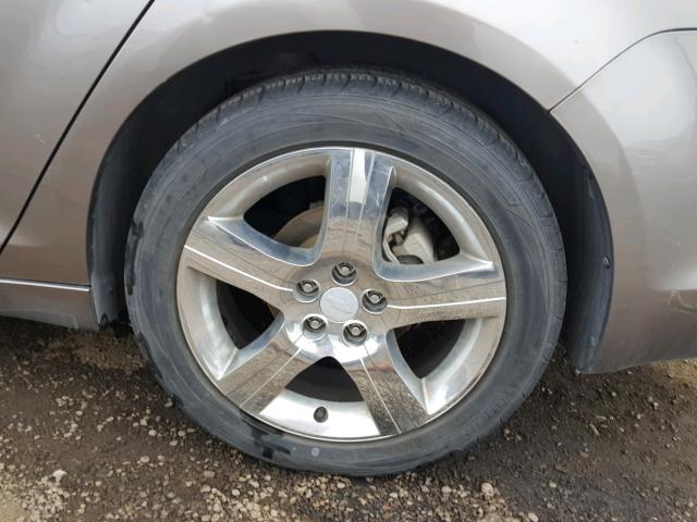 1G1ZC5E0XCF297163 - 2012 CHEVROLET MALIBU 1LT GRAY photo 9