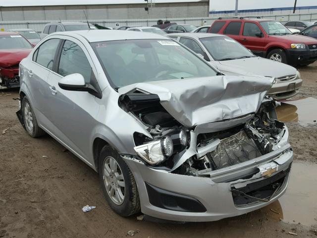 1G1JC5SH5C4213396 - 2012 CHEVROLET SONIC LT SILVER photo 1