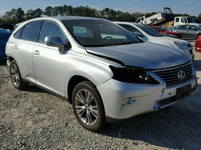 JTJZB1BAXE2414599 - 2014 LEXUS RX 450 SILVER photo 1